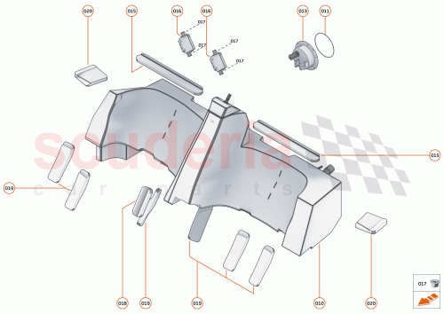Part Diagram for McLaren 23KA057CP