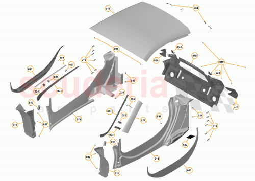 Part Diagram for McLaren 11A9024RP