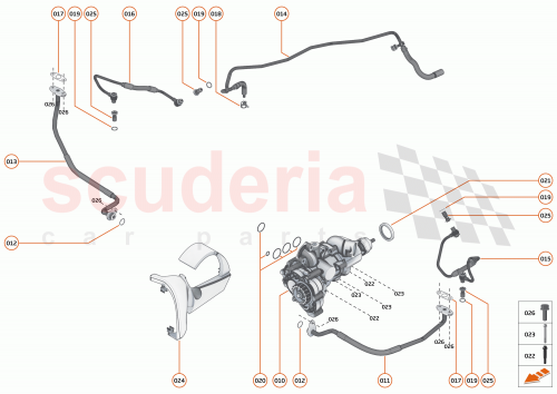 Part Diagram for McLaren 11F2288RP