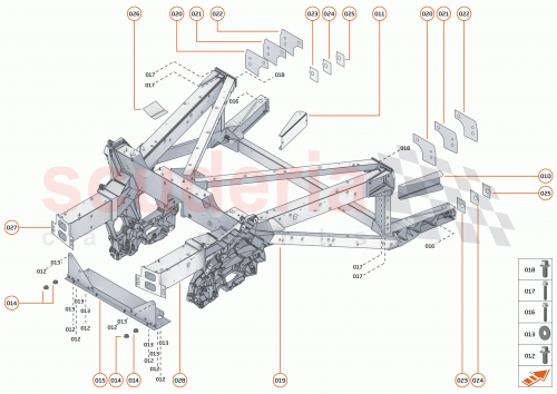 Part Diagram for McLaren 15AC169CP