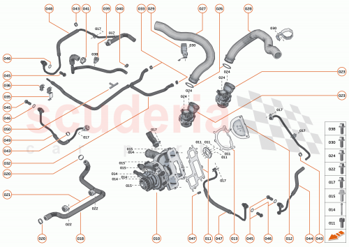 Part Diagram for McLaren 11F1860CP