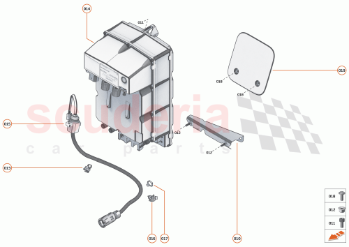 Part Diagram for McLaren 16JA006CP