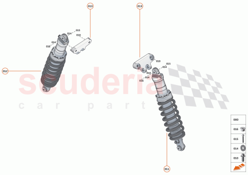 Part Diagram for McLaren 31BA037CP