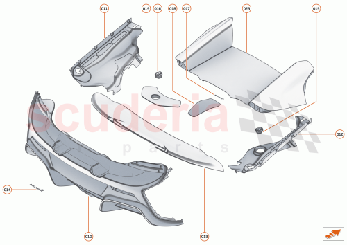Part Diagram for McLaren 11A8981RP