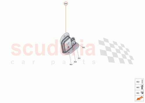 Part Diagram for McLaren 16AA191SP