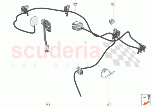 Part Diagram for McLaren 23MA584CP