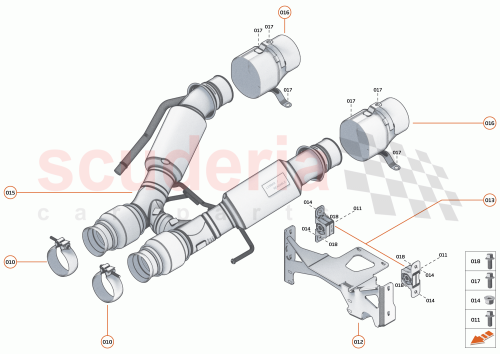 Part Diagram for McLaren 16HA274CP