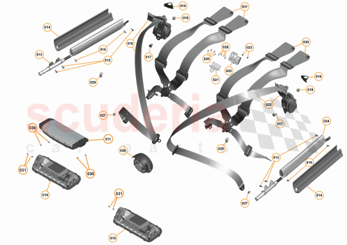 Part Diagram for McLaren 11N3769RP