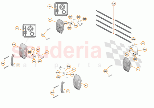 Part Diagram for McLaren 13C0268CP