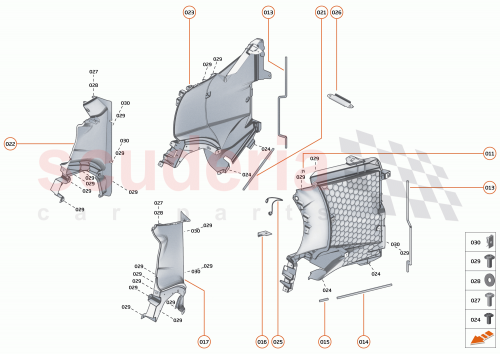 Part Diagram for McLaren 14AD536CP