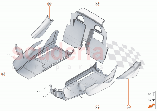Part Diagram for McLaren 13NA453MP