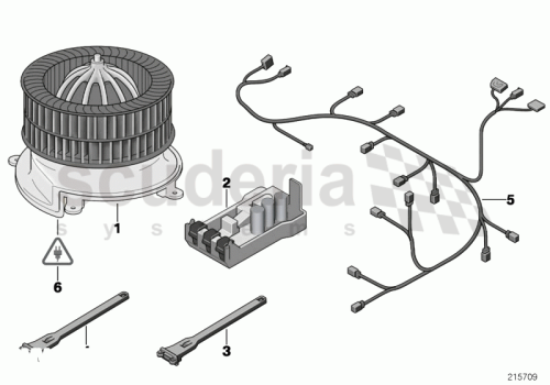 Part Diagram for Rolls Royce 61 13 8352304