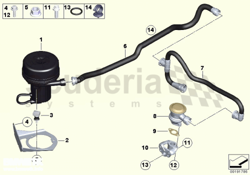 Part Diagram for Rolls Royce 11 72 7513929