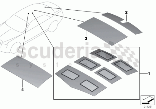 Part Diagram for Rolls Royce 51 48 9158041