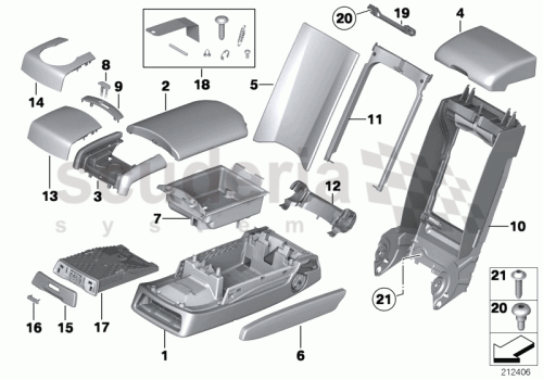 Part Diagram for Rolls Royce 52 20 7261408