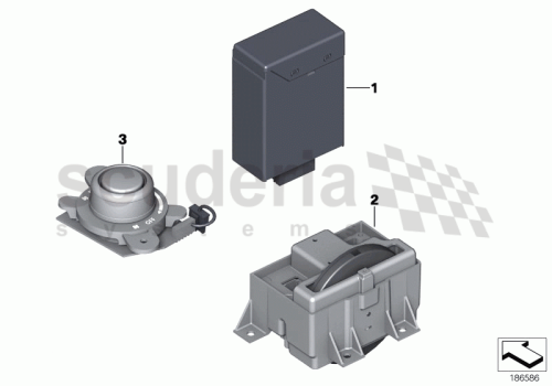 Part Diagram for Rolls Royce 64 11 2154191