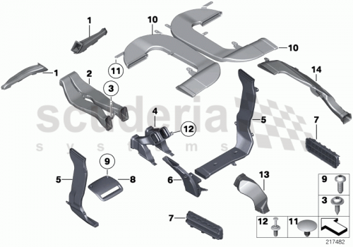 Part Diagram for Rolls Royce 51 16 9156893