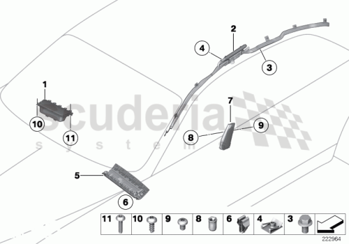Part Diagram for Rolls Royce 72 12 7220478