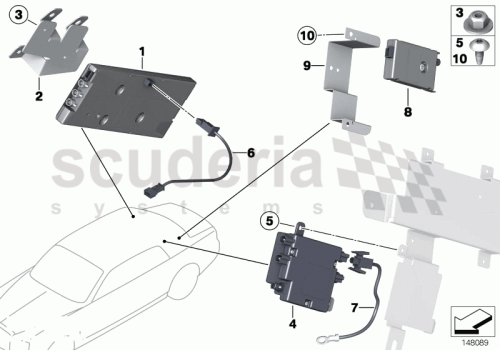 Part Diagram for Rolls Royce 65 20 0432276