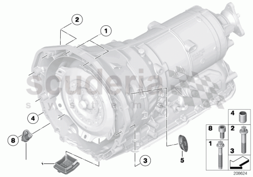 Part Diagram for Rolls Royce 23 00 1222887