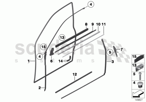 Part Diagram for Rolls Royce 51 21 7115771
