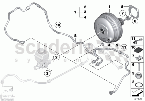 Part Diagram for Rolls Royce 07 11 9904295