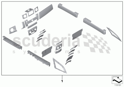 Part Diagram for Rolls Royce 51 45 0429130