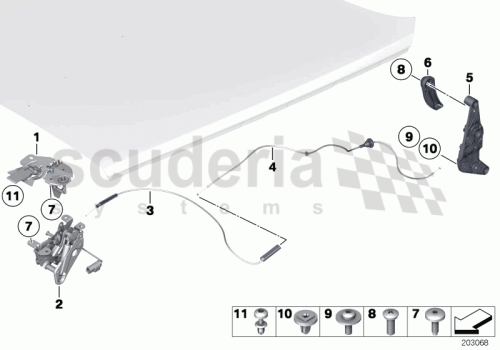 Part Diagram for Rolls Royce 51 23 9113984
