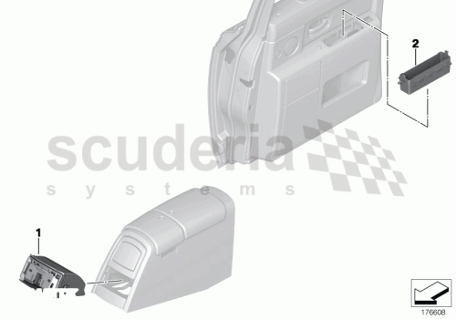 Part Diagram for Rolls Royce 51 16 9166867