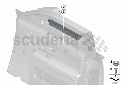 Part Diagram for Rolls Royce 51 41 2156844