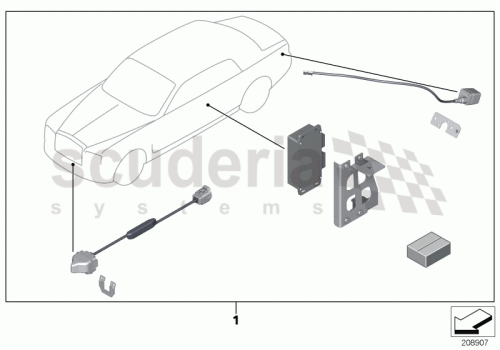 Part Diagram for Rolls Royce 66 53 2162583