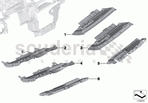 Part Diagram for Rolls Royce 51 45 7120654