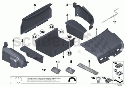 Part Diagram for Rolls Royce 51 49 7040737