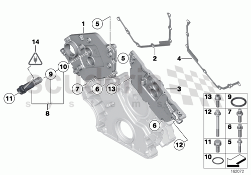 Part Diagram for Rolls Royce 11368605123