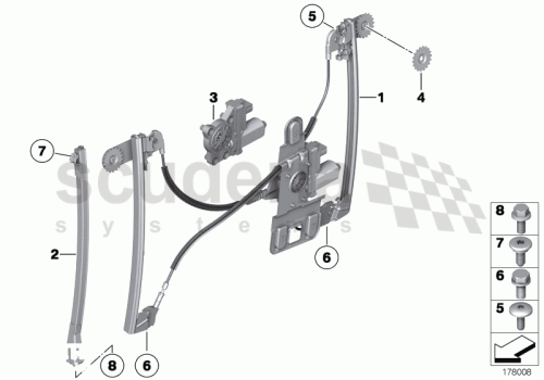Part Diagram for Rolls Royce 51 33 7174605