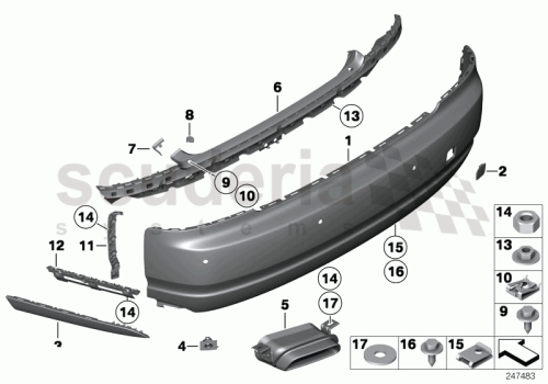 Part Diagram for Rolls Royce 07 14 7155614
