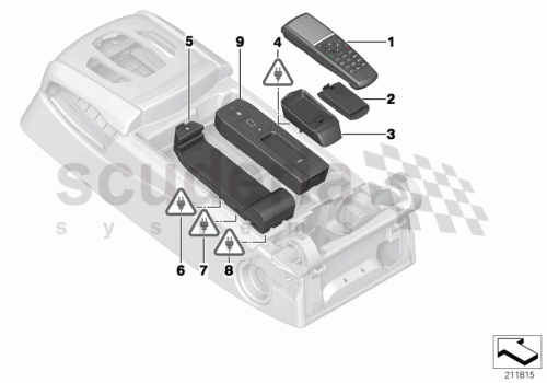 Part Diagram for Rolls Royce 84 10 9218892