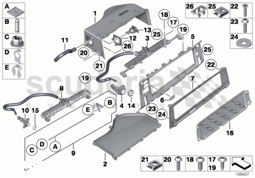 Part Diagram for Rolls Royce 51 16 7066190