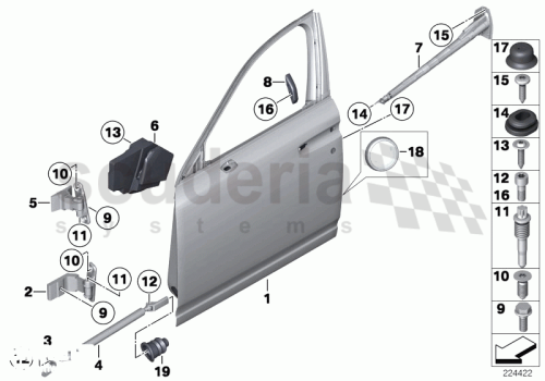 Part Diagram for Rolls Royce 07 12 9903984