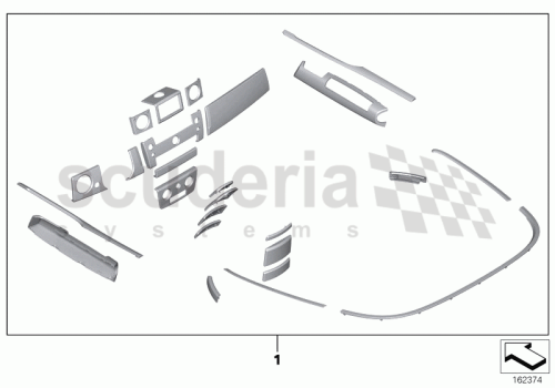 Part Diagram for Rolls Royce 51 43 2153312