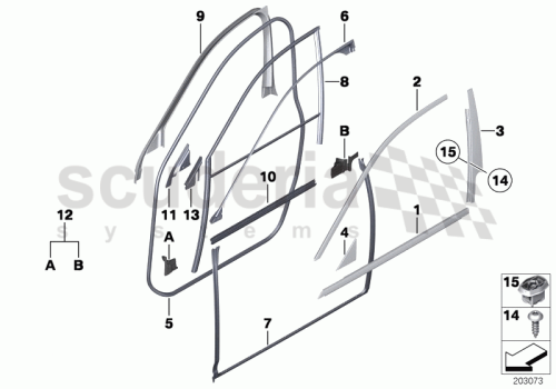 Part Diagram for Rolls Royce 51 33 7200310