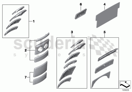 Part Diagram for Rolls Royce 51 16 0009911