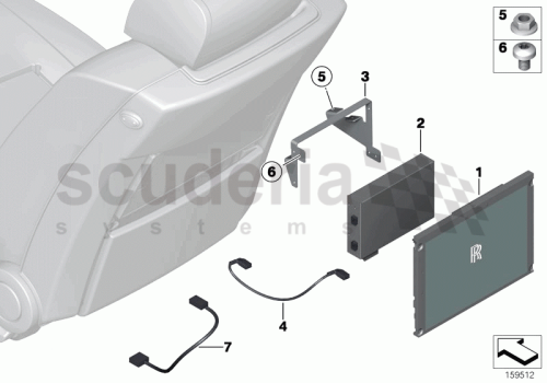 Part Diagram for Rolls Royce 65 50 0435379