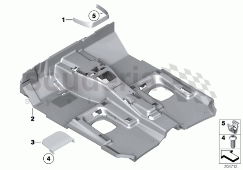 Part Diagram for Rolls Royce 51 47 9158663