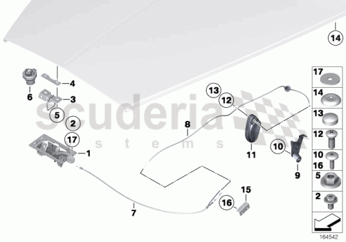Part Diagram for Rolls Royce 51 23 7175314