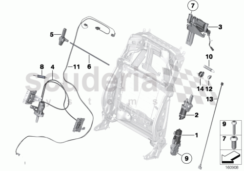 Part Diagram for Rolls Royce 52 10 9150753