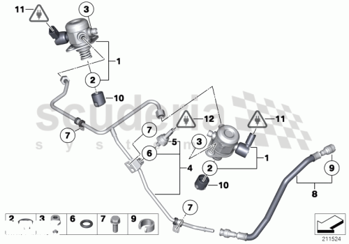 Part Diagram for Rolls Royce 13 51 7574440