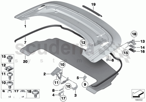 Part Diagram for Rolls Royce 41 00 7179476