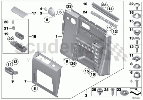 Part Diagram for Rolls Royce 51 42 6973588