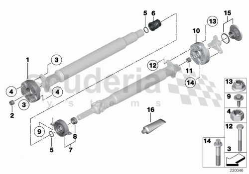 Part Diagram for Rolls Royce 26 11 7514207